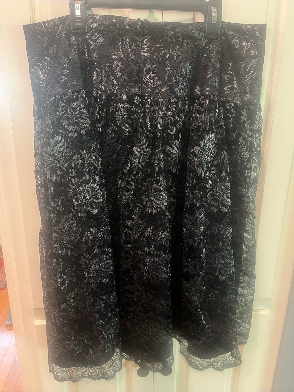 Black Lace Skirt